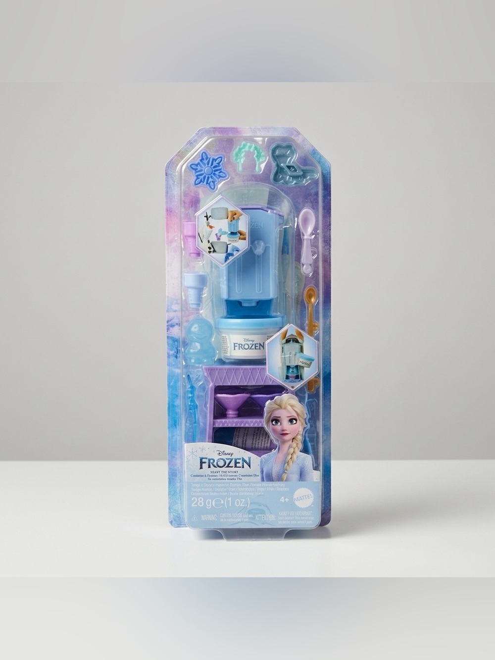 Disney Frozen Start the Story Elsa  Ice Cream Accessory Set with Dough.